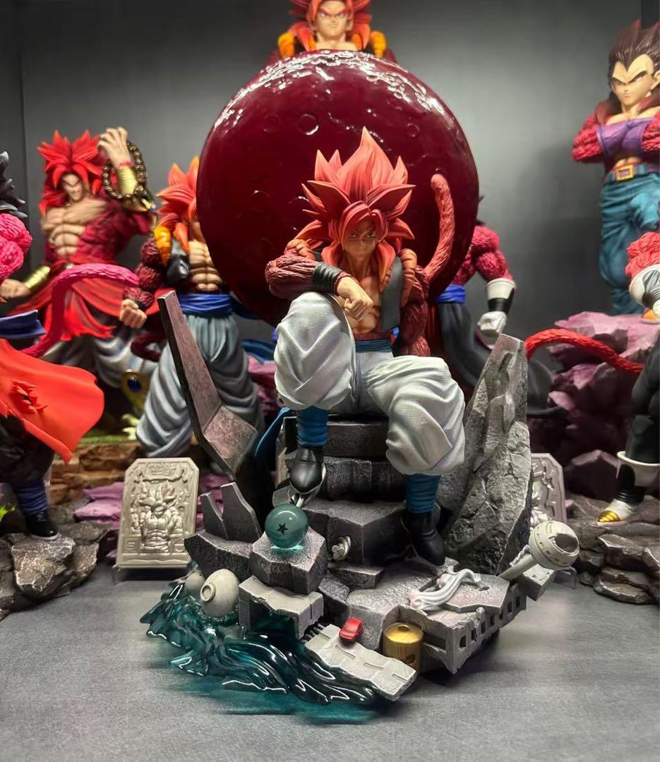 ドラゴンボール ゴジータ ガレージキット ガレキ スタチュー①②