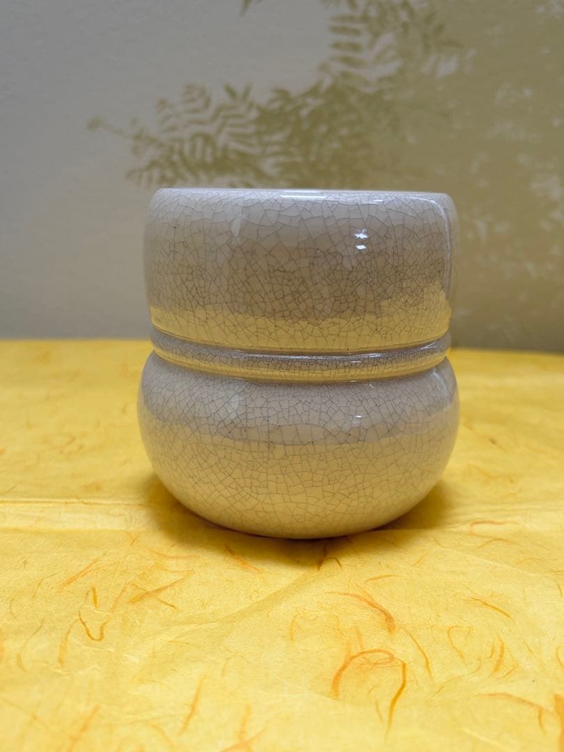 茶道具 瓢形火入 桂窯 香炉釉 檜垣良多 造 共箱 陶歴栞付 京焼 未使用品