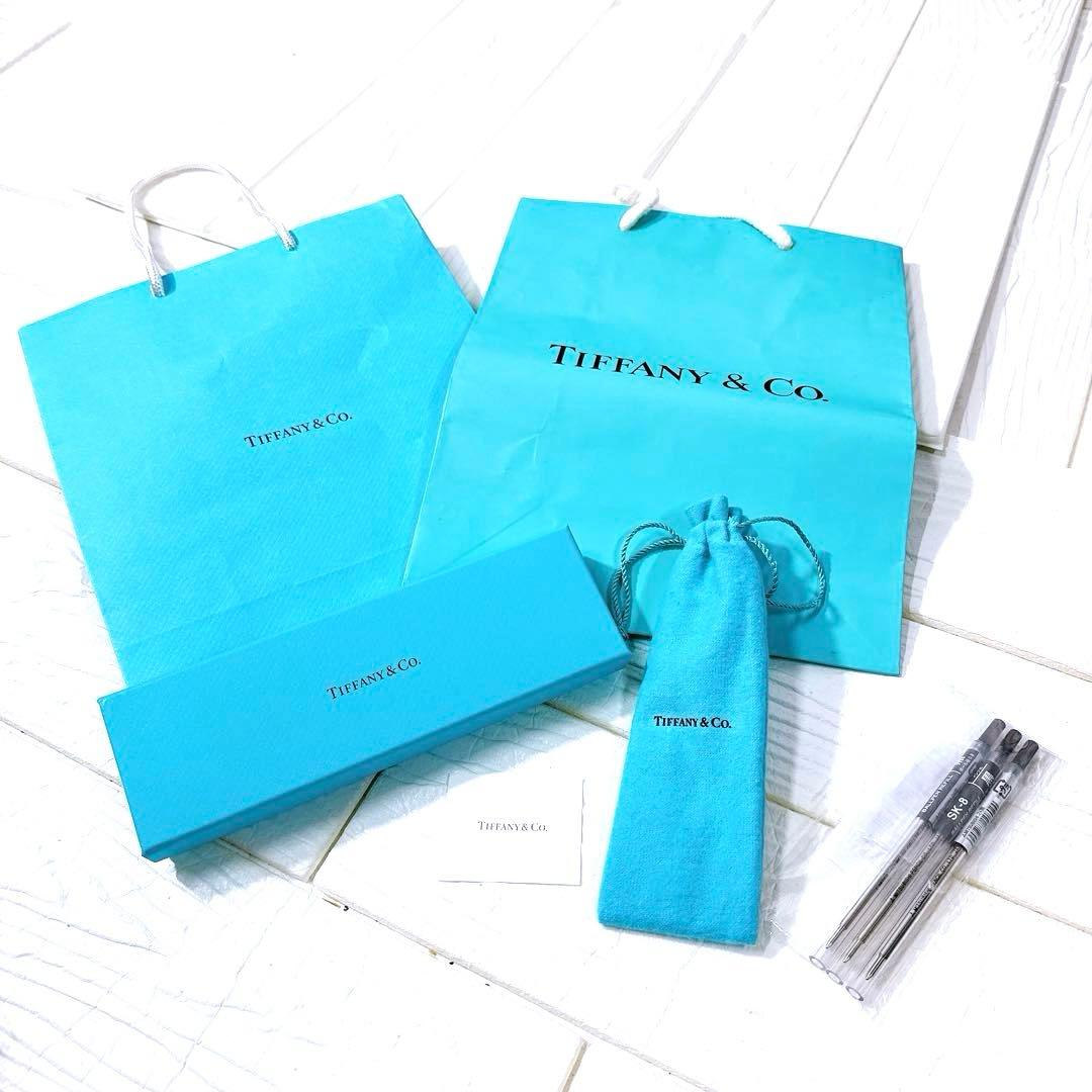 【TIFFANY & Co. 】【正規品】エレサペレッティボールペン 黒付属品付