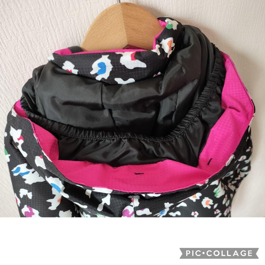 【極美品】Phenix スキーウェア 140 ガールズ♡カモフラ×ピンク 上下