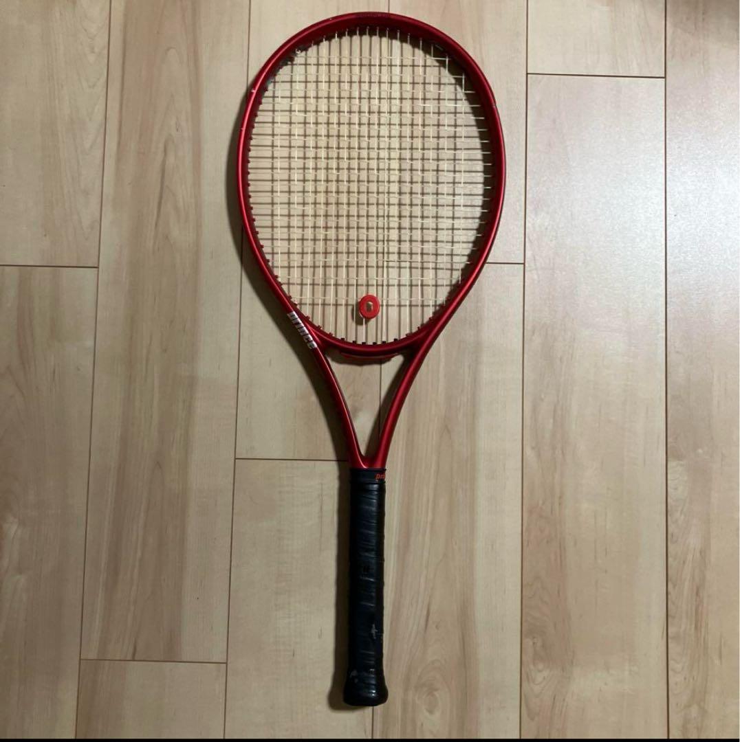 prince BEAST テニスラケット レッド