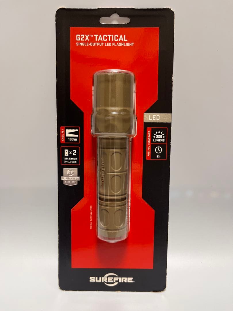 1-9 廃盤希少 SUREFIRE G2X Tactical LED