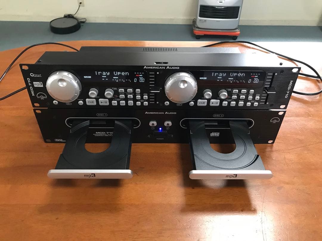 値下げ　American Audio MCD-710 MP3対応 DJ機材