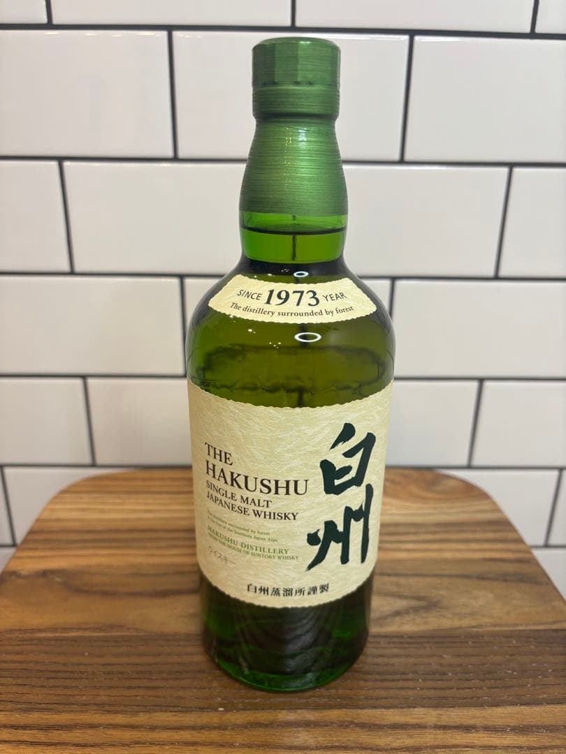 【白州】未開栓　700ml THE HAKUSHU シングルモルトウイスキー！