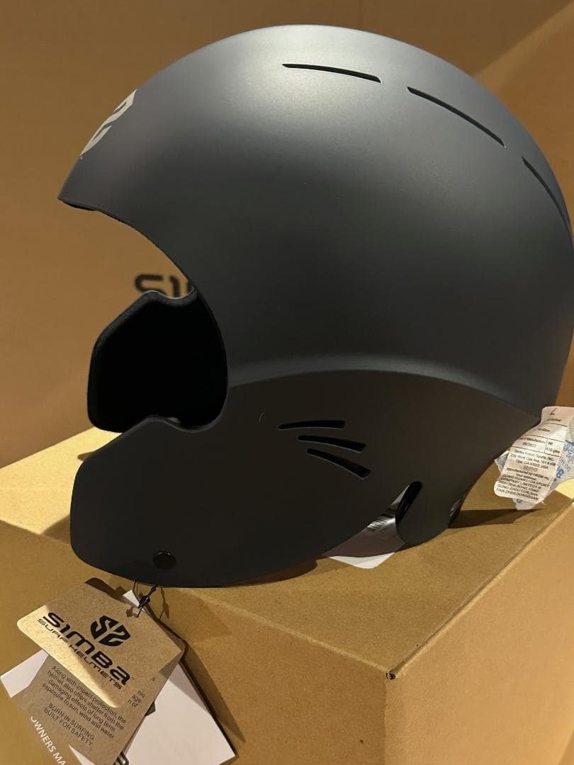 サーフィン・ボディボード Simba surf kite helmet Black - Size S