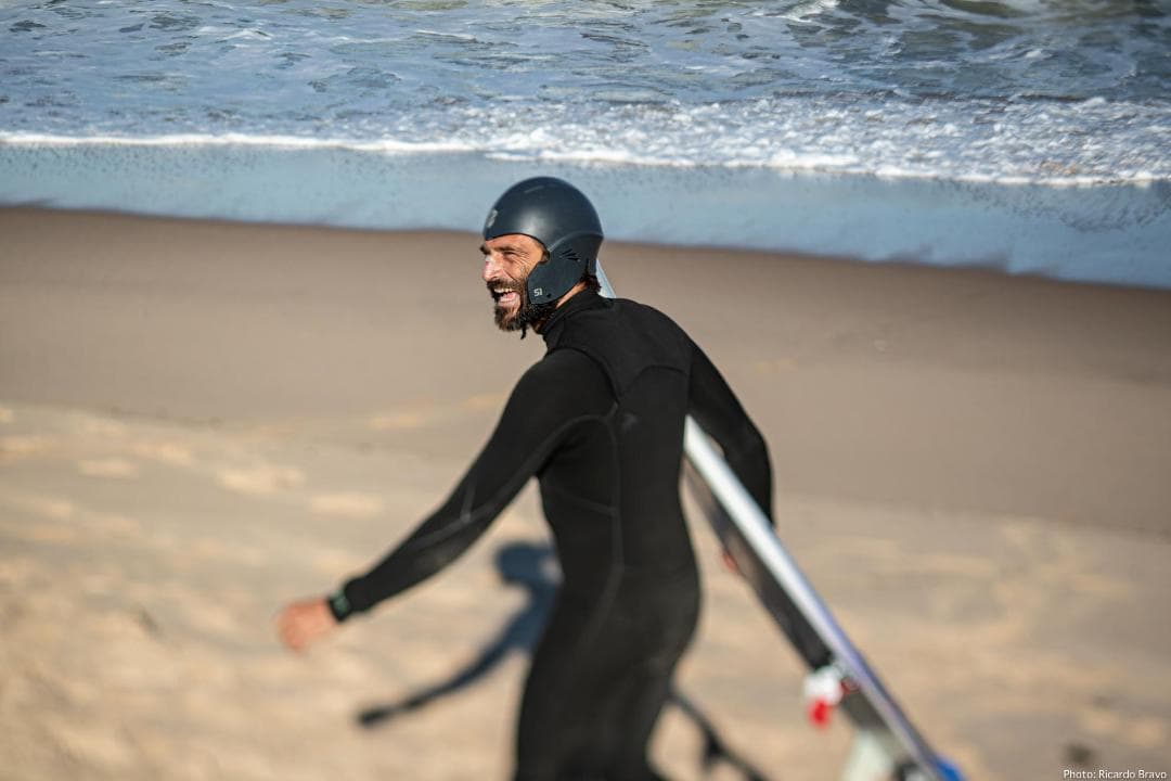 サーフィン・ボディボード Simba surf kite helmet Black - Size S