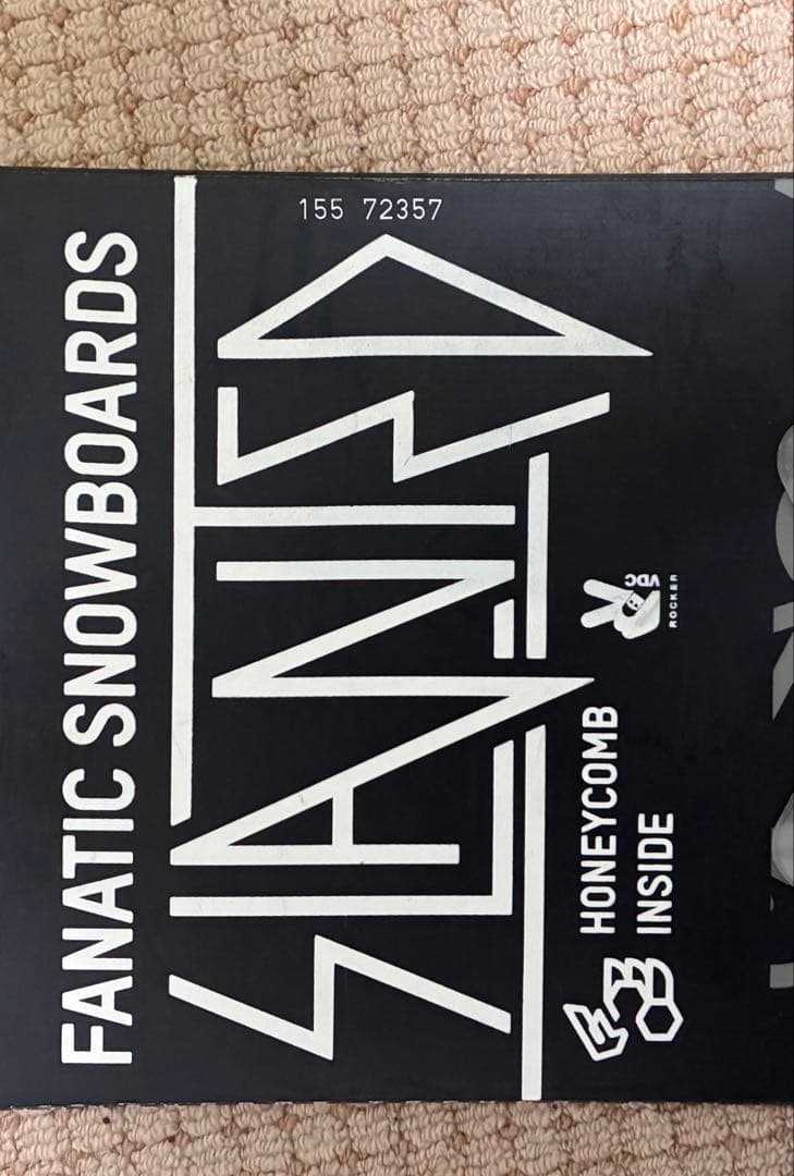 スノーボード FANATIC BOARDS SLANTED 155cm