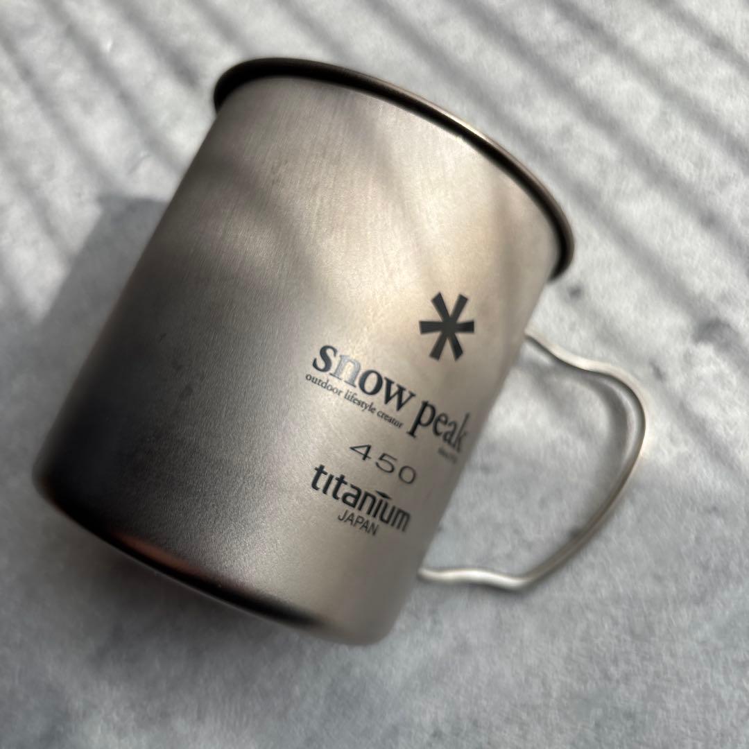スノーピーク 雪峰祭 2017春 チタン シングルマグ 450 鯛エディション②