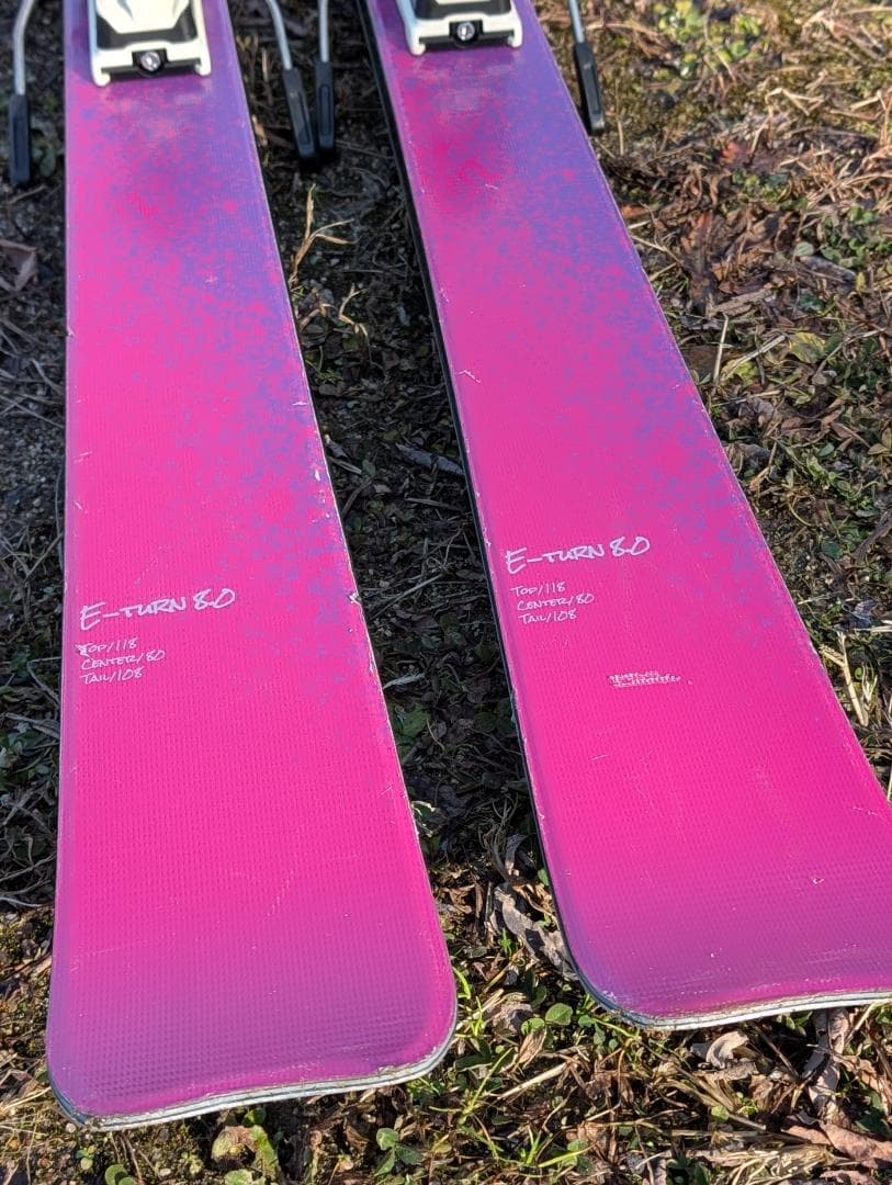 オガサカE-TURN8.0(178cm)+ディアミールvipec12★注意オマケ