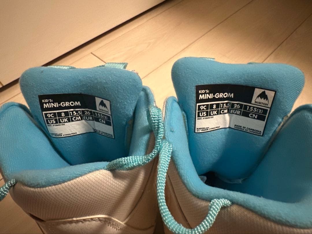 BURTON MINI GROM スノーボードブーツ 15.5cm