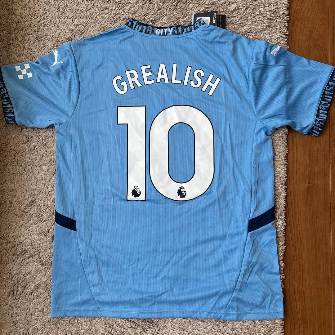 【新品タグ付き】マンチェスター・シティ24-25ユニホームグリーリッシュ