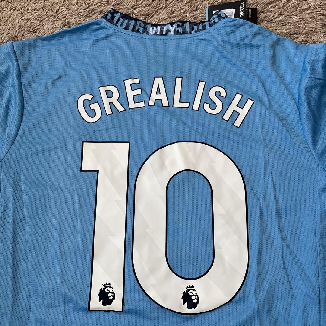 【新品タグ付き】マンチェスター・シティ24-25ユニホームグリーリッシュ