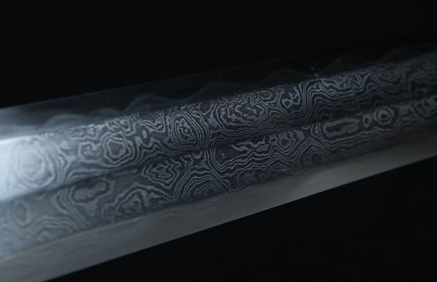 獅子竜漢剣（黒檀タイプ）古兵器   武具　刀装具　日本刀　模造刀   居合刀