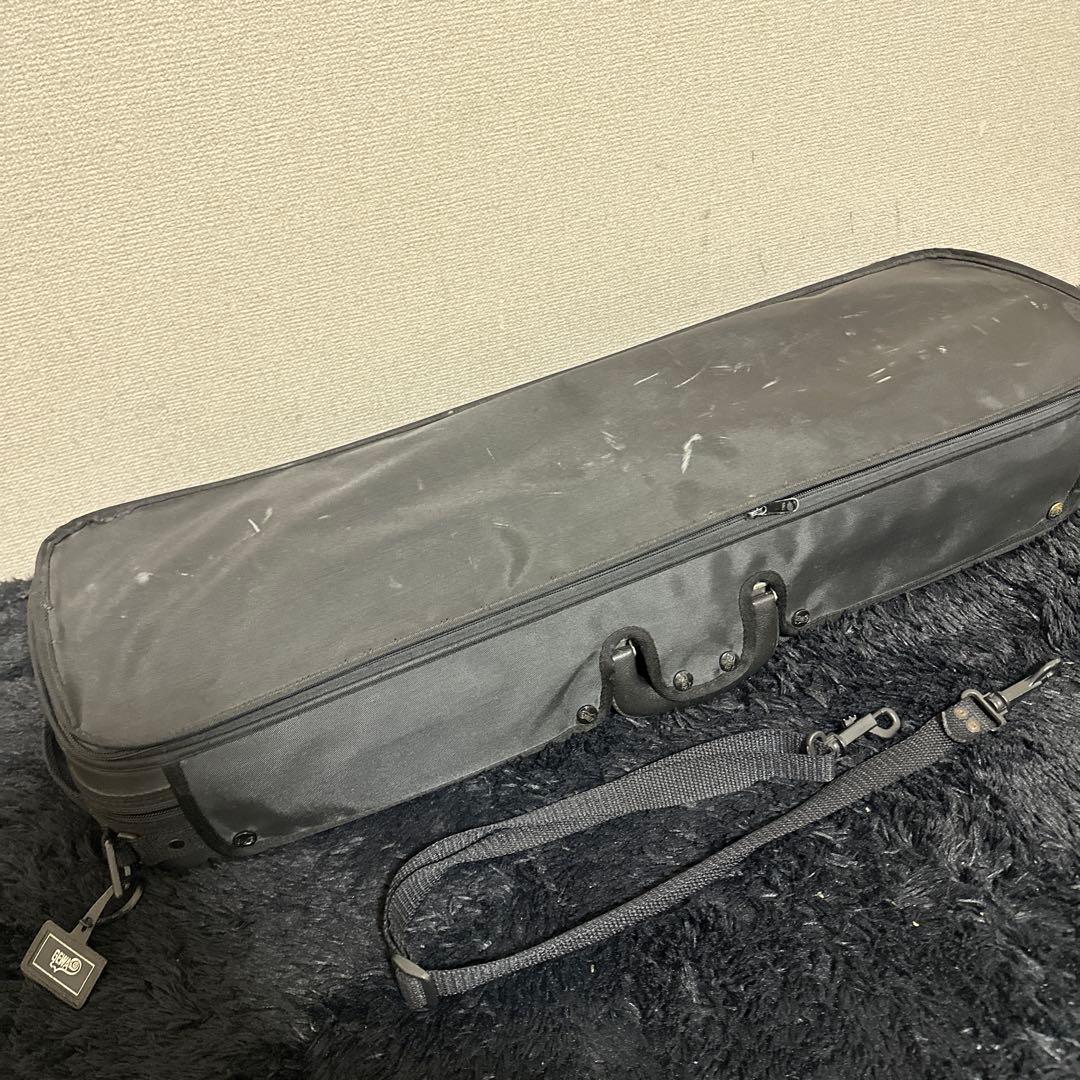 GEWA バイオリンケース 4/4サイズ 湿度計付き 弦楽器 弓4本収納