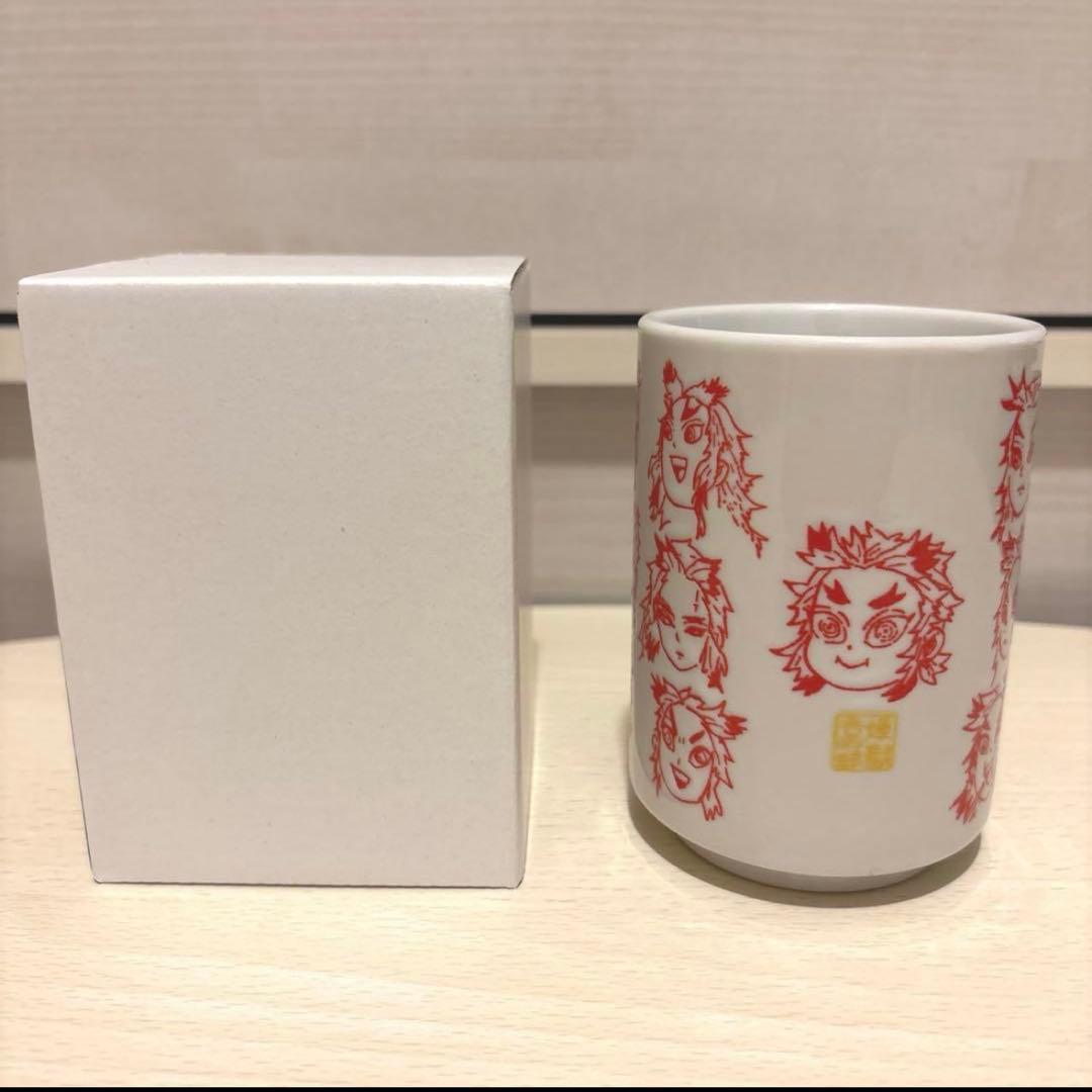 鬼滅の刃 煉獄杏寿郎 へんてこ顔湯のみ　ひっかけフィギュア　ぽふっとぬいぐるみ