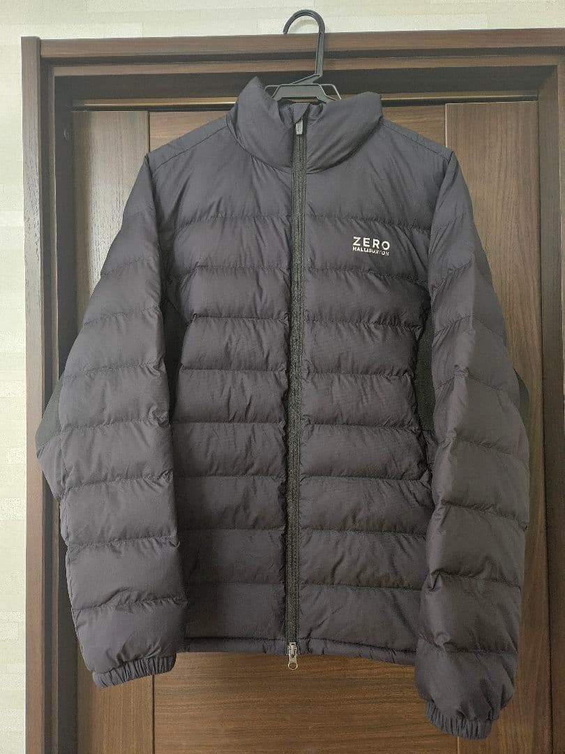 ゼロハリバートン　ハイブリッドパデットブルゾン上下セット　黒