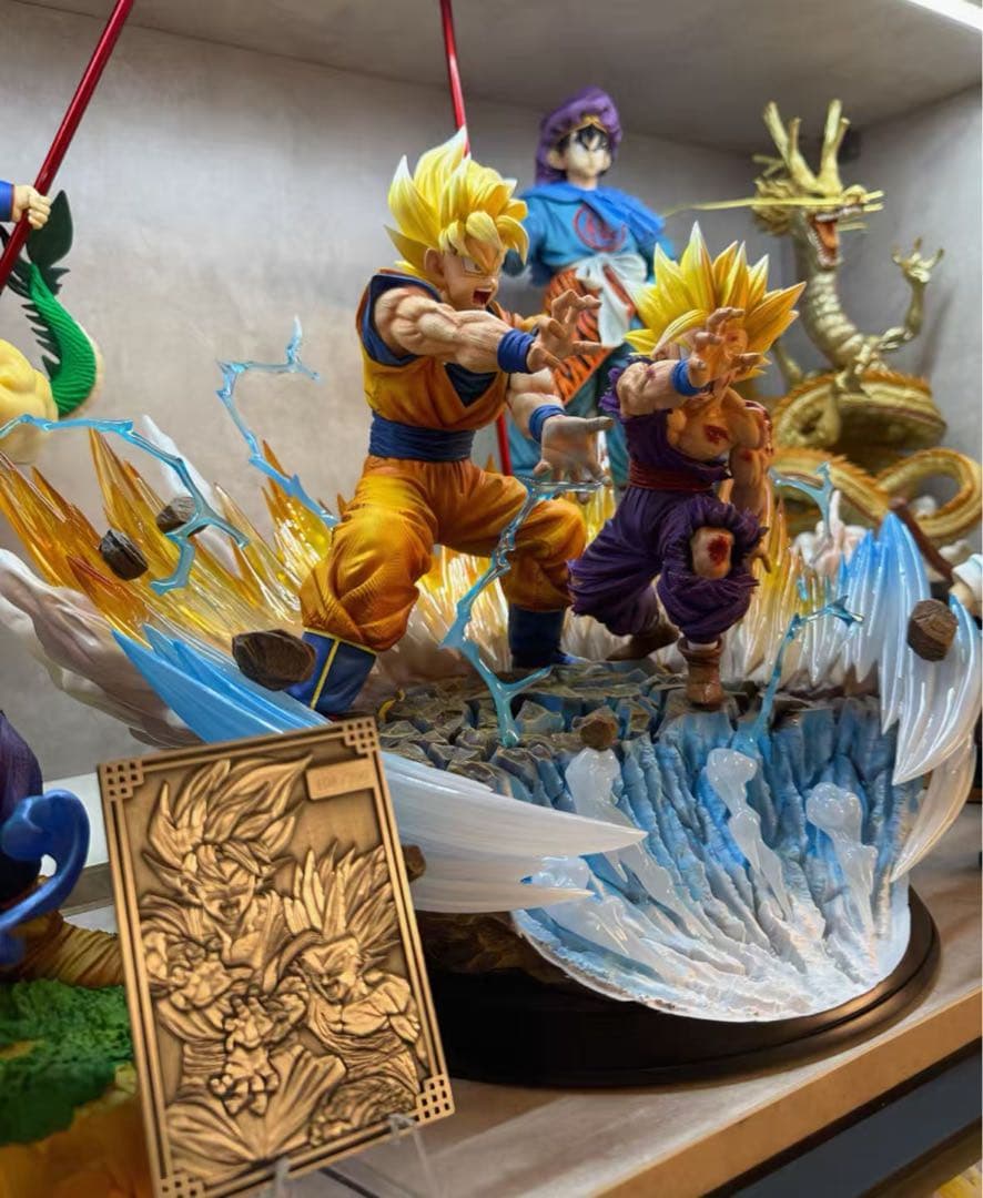 ドラゴンボール 孫悟空 ガレキ ガレージキット スタチューX③⑤⑤