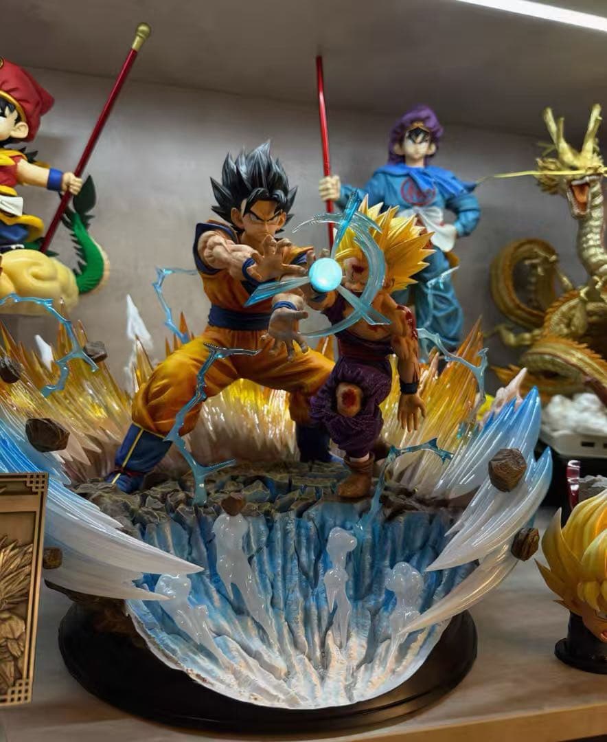 ドラゴンボール 孫悟空 ガレキ ガレージキット スタチューX③⑤⑤