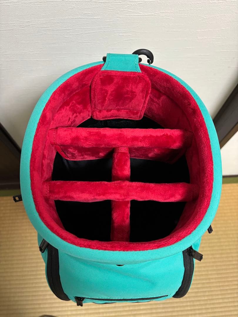 限定　新品　ブリーフィング　キャディバッグ CR-06 ミントブルー