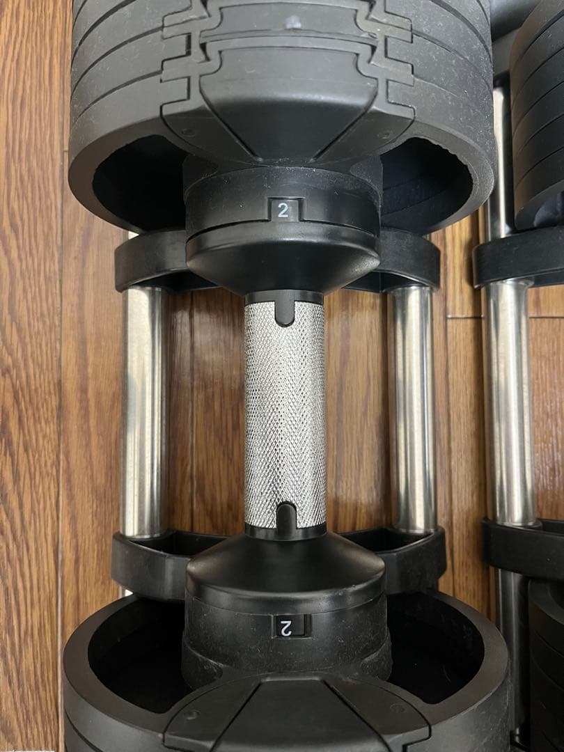 可変式ダンベル 20kg×1ケ　 筋トレ器具 トレーニング　※① 美品✨