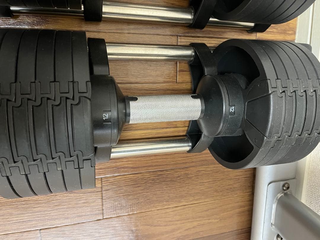 可変式ダンベル 20kg×1ケ　 筋トレ器具 トレーニング　※① 美品✨