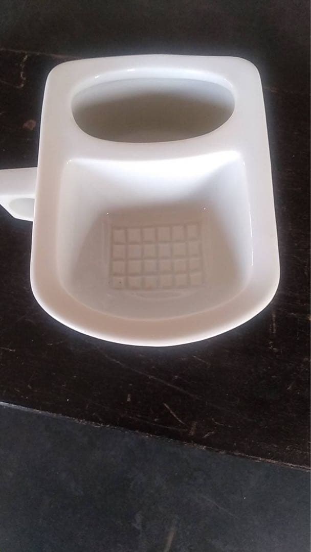 シェービングカップ　ベルゾン　藤本式　古道具　保温カップ　オブジェ　美容室　床屋