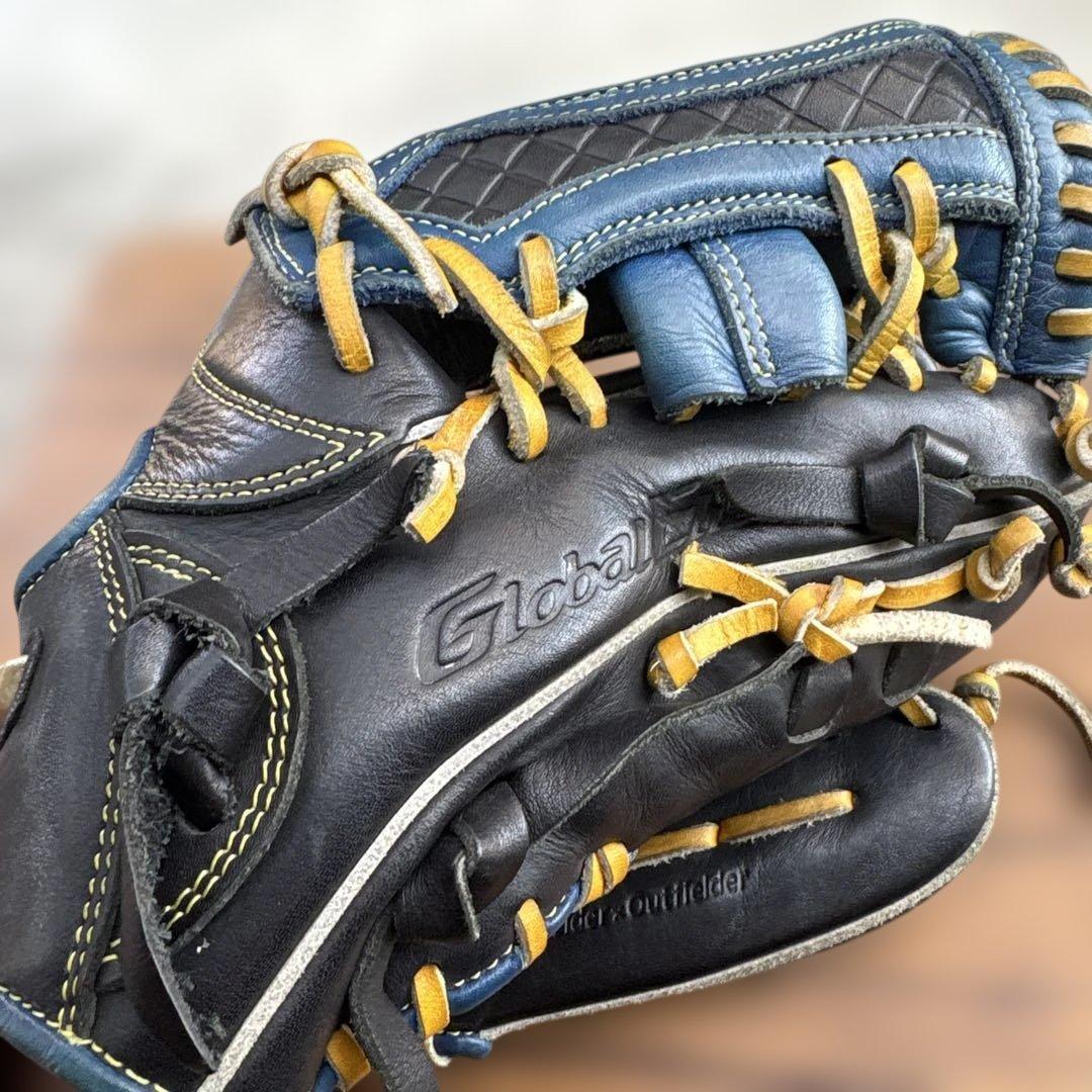 used☆ミズノ☆軟式用オールラウンドグローブ☆グローバルエリートモデル