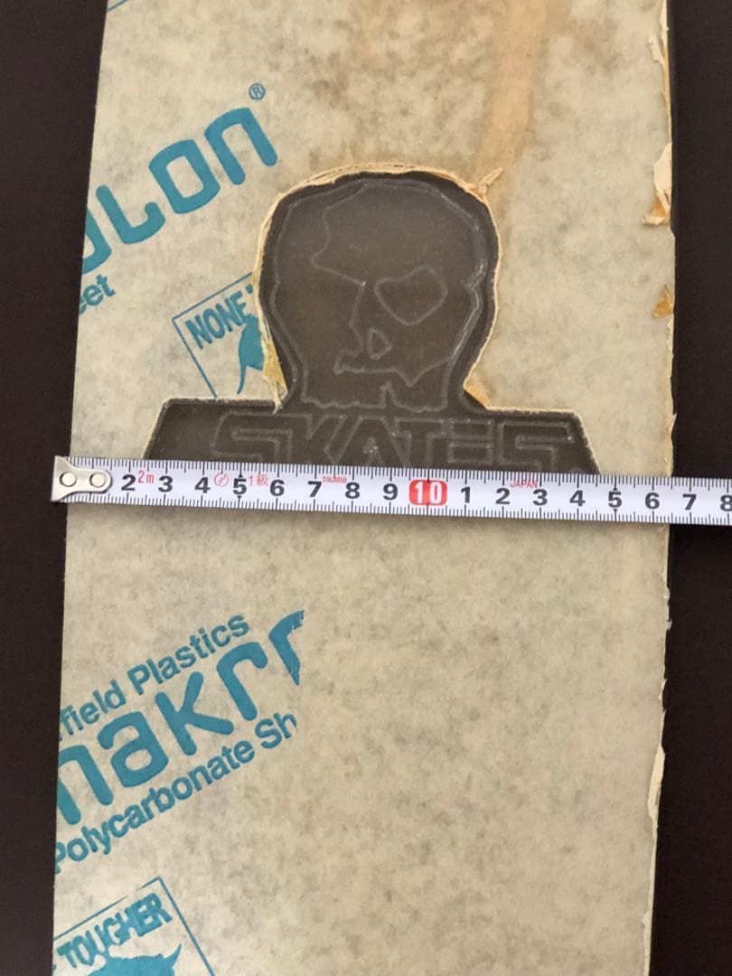 スケートボード SKULL SKATES CRYSTAL FLEX CRUISER deck