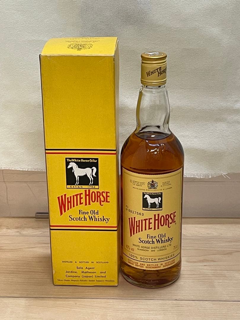【未開封】ウイスキー 4本セット ホワイトホースなど