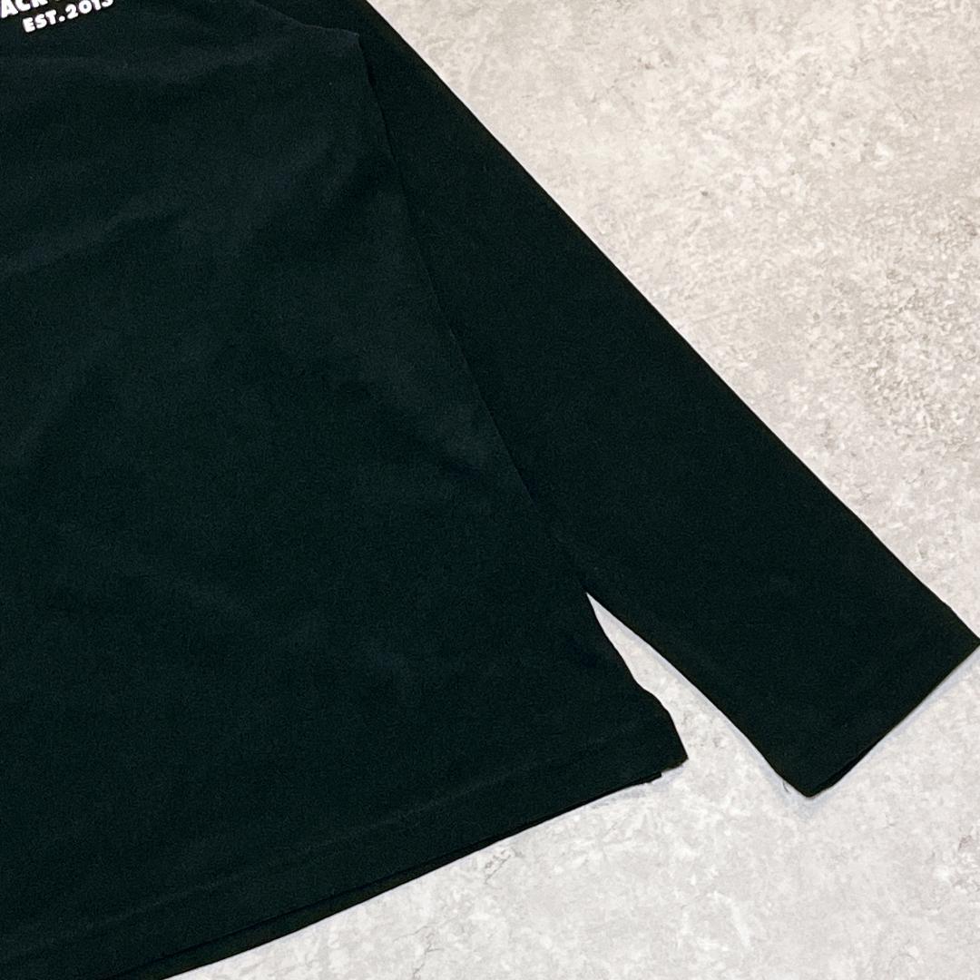 【新品・タグ付き】JACK BUNNY!! ロングTシャツ 黒 Ｌ モックネック