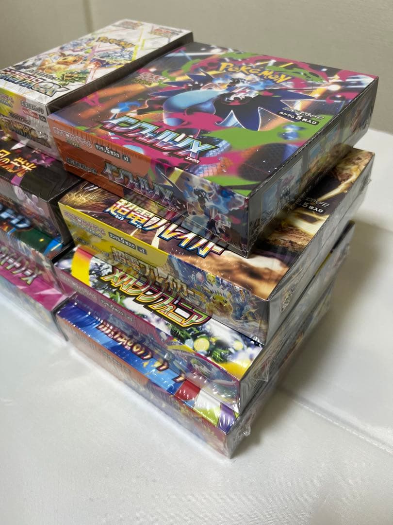 ポケモンカード 新品未開封シュリンク付き 8BOX