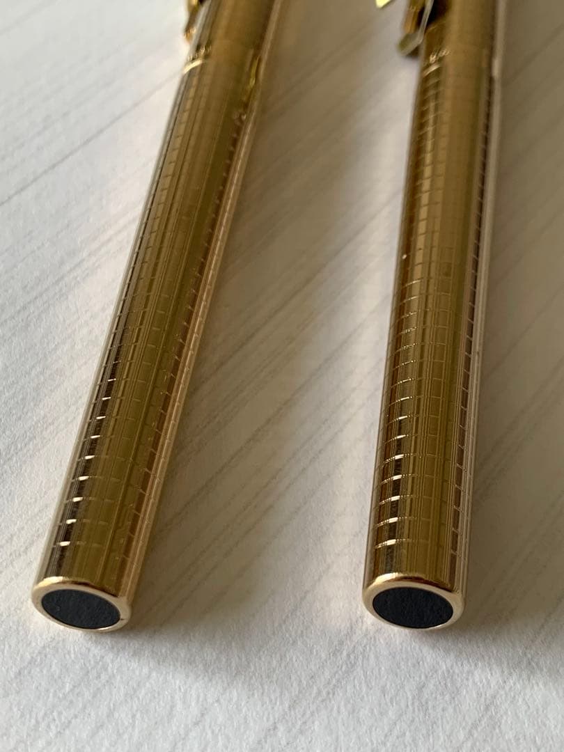 SHEAFFER タルガ1007 万年筆 ゴールド 2本セット 14K ペン先