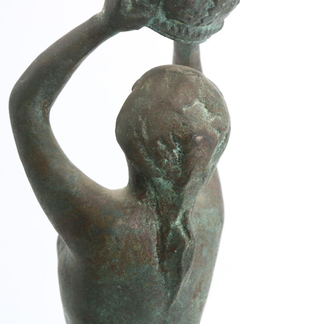 ブロンズ 裸婦像 在銘　V283