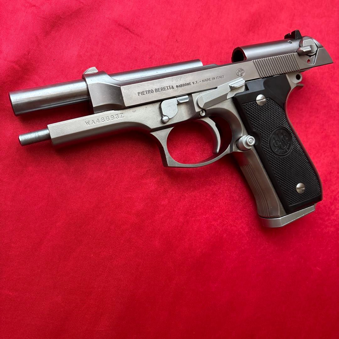 WA ベレッタM92F INOX ガスブローバックガン