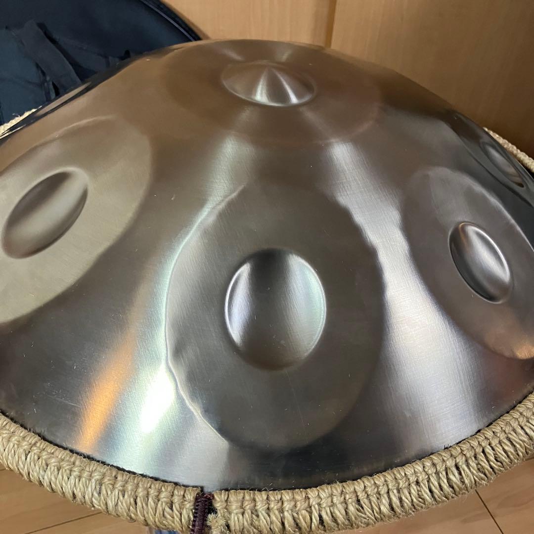 ハンドパン ソフトケース　スタンド付属 民族楽器　9音