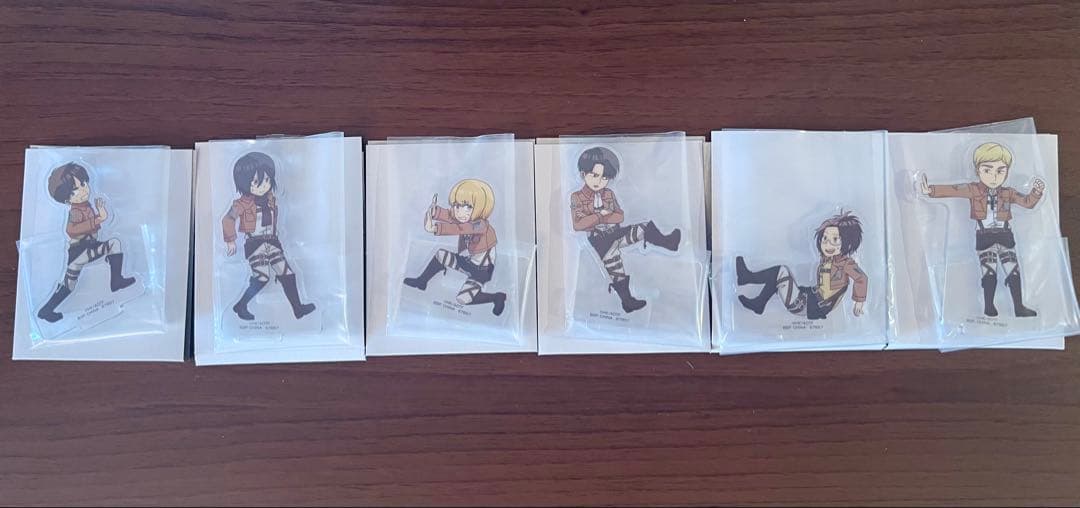 一番くじ 進撃の巨人 ～獣の巨人は俺が仕留める～ B•D賞リヴァイ＋G•H•I賞