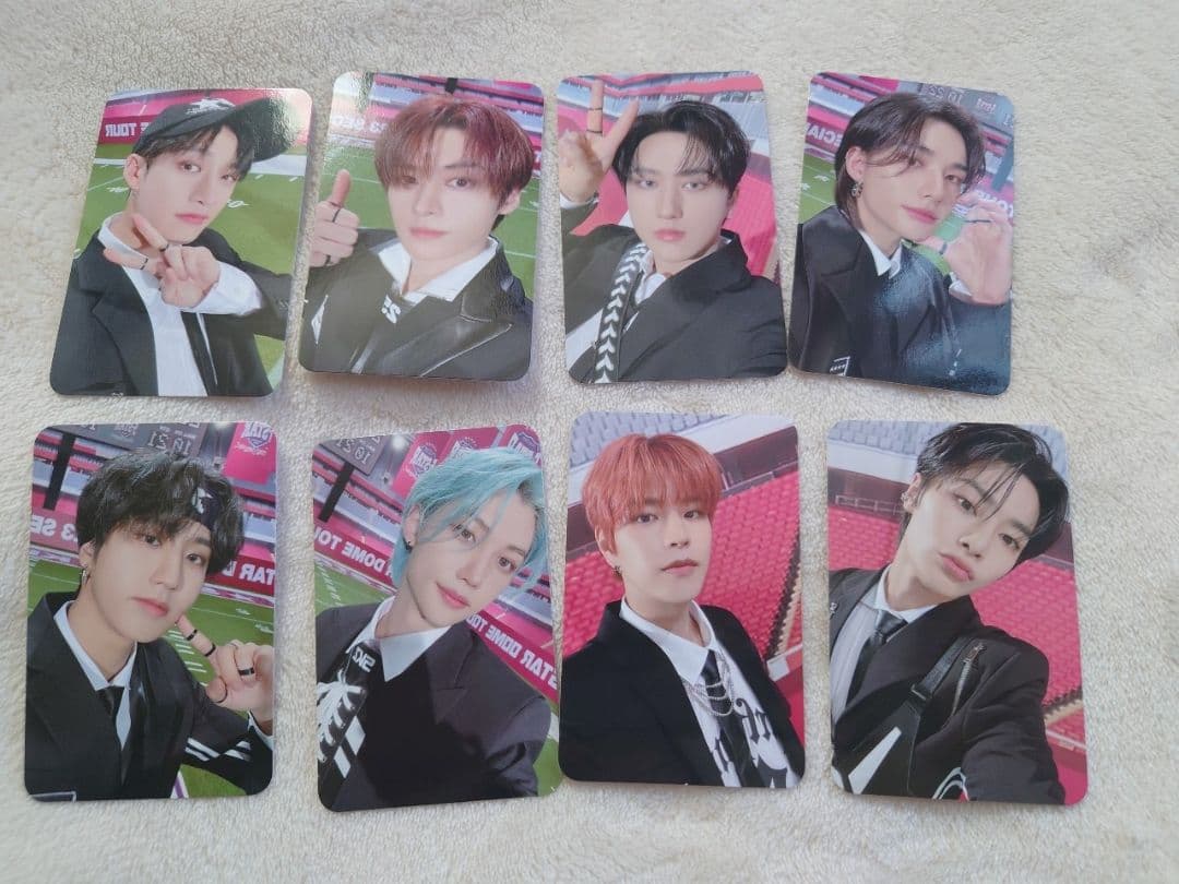 SKZOO フィギュア8個とフォトカード8枚セット