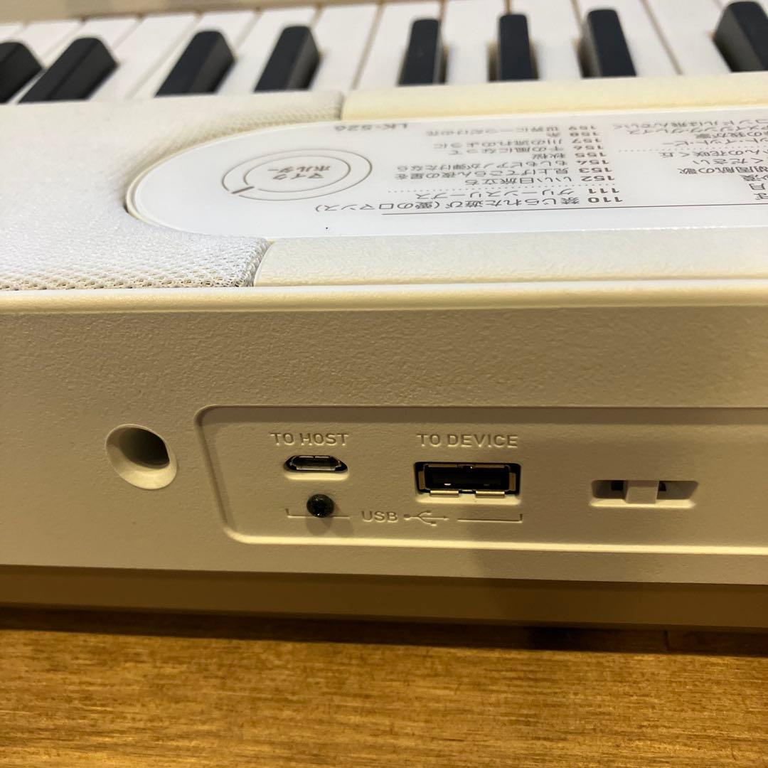 カシオ Casiotone 電子ピアノ LK-526 22年製