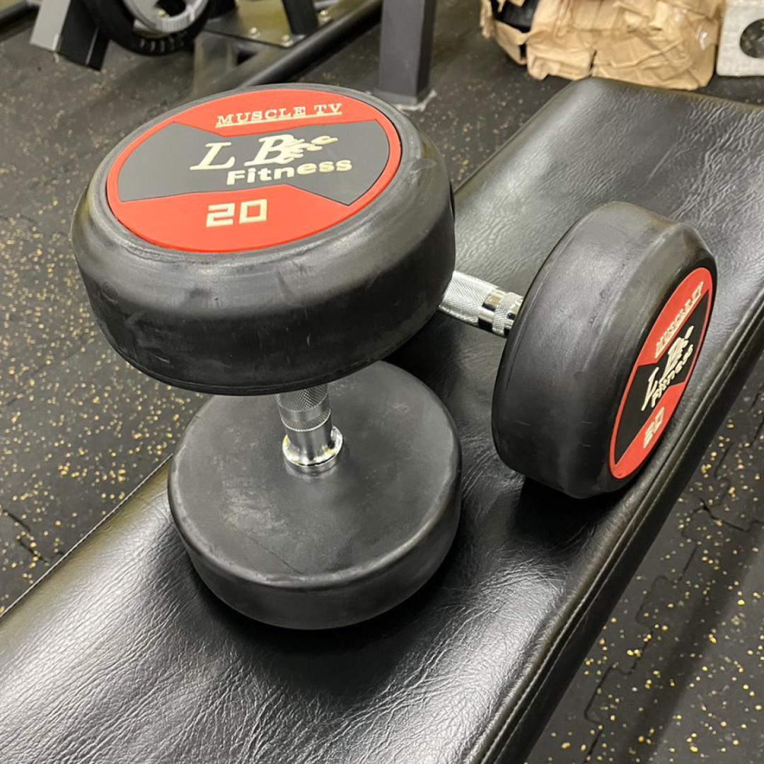 ラバーダンベル　20㎏2セット