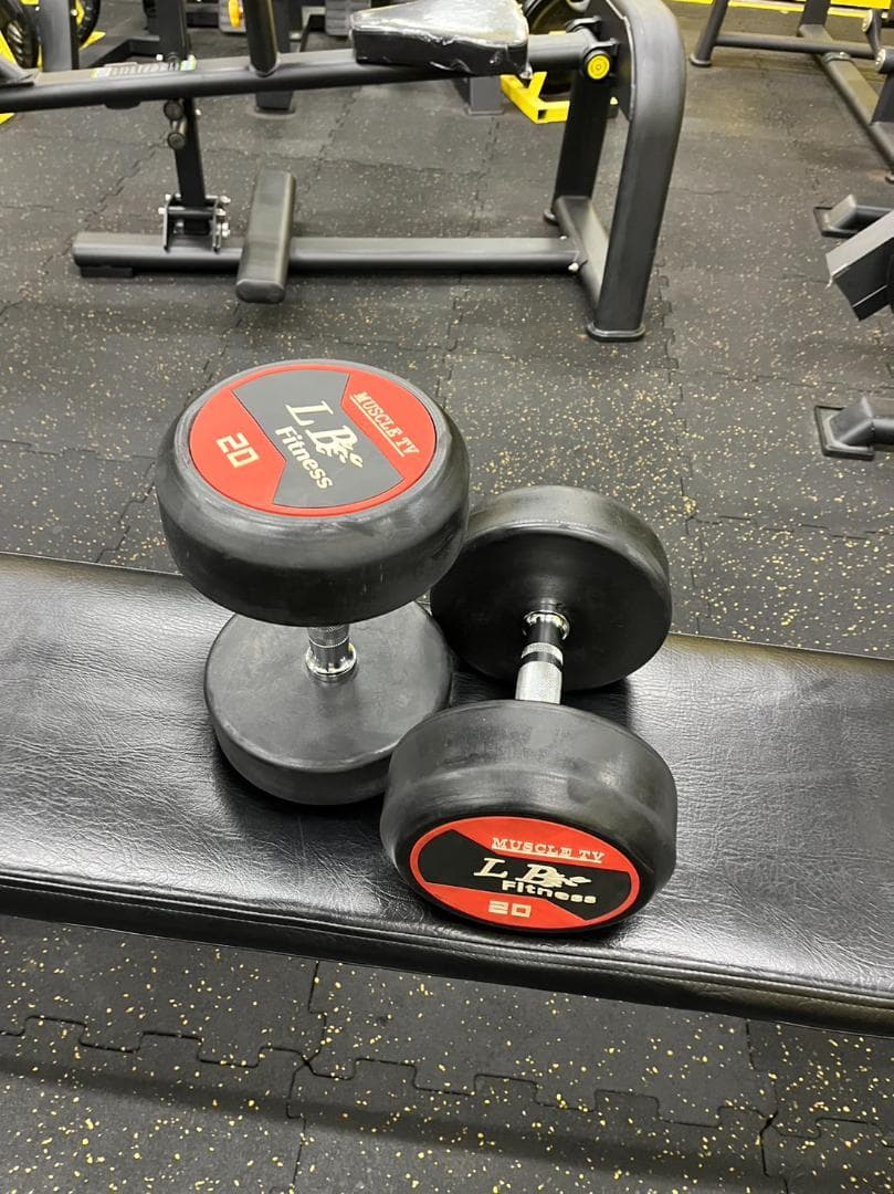 ラバーダンベル　20㎏2セット