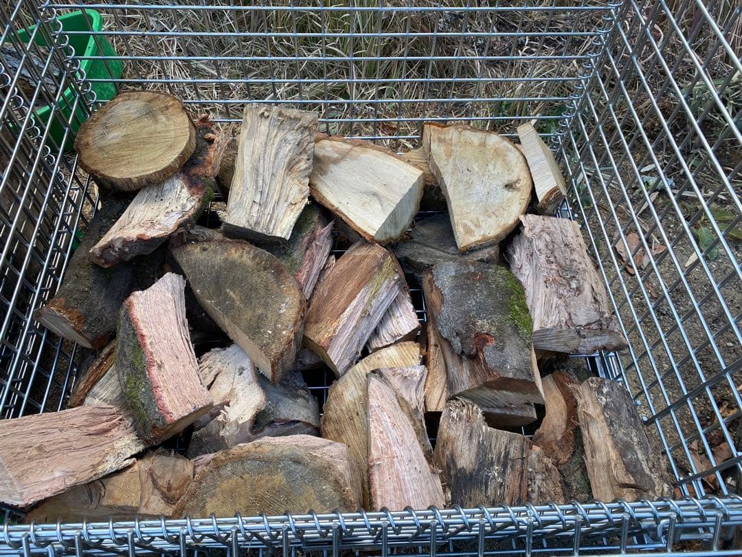 ナラ　カシ　コロ薪　楢樫のみ　0.7立米　アウトレット　広葉樹　薪ストーブ　愛知