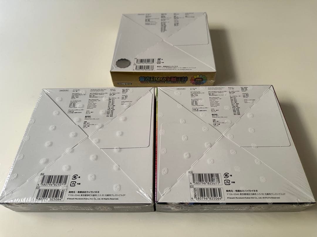 村上隆　もののけ京都1BOX、108フラワーズ REVISED 2BOX 日本語