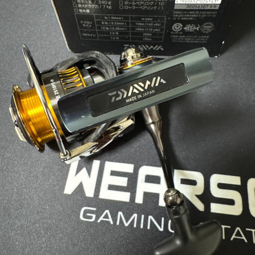 Daiwa 16CERTATE 2510PE-H スピニングリール　おまけPE付