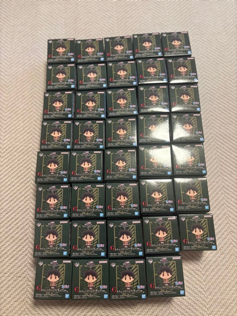 進撃の巨人一番くじG賞ちょこのっこ39個