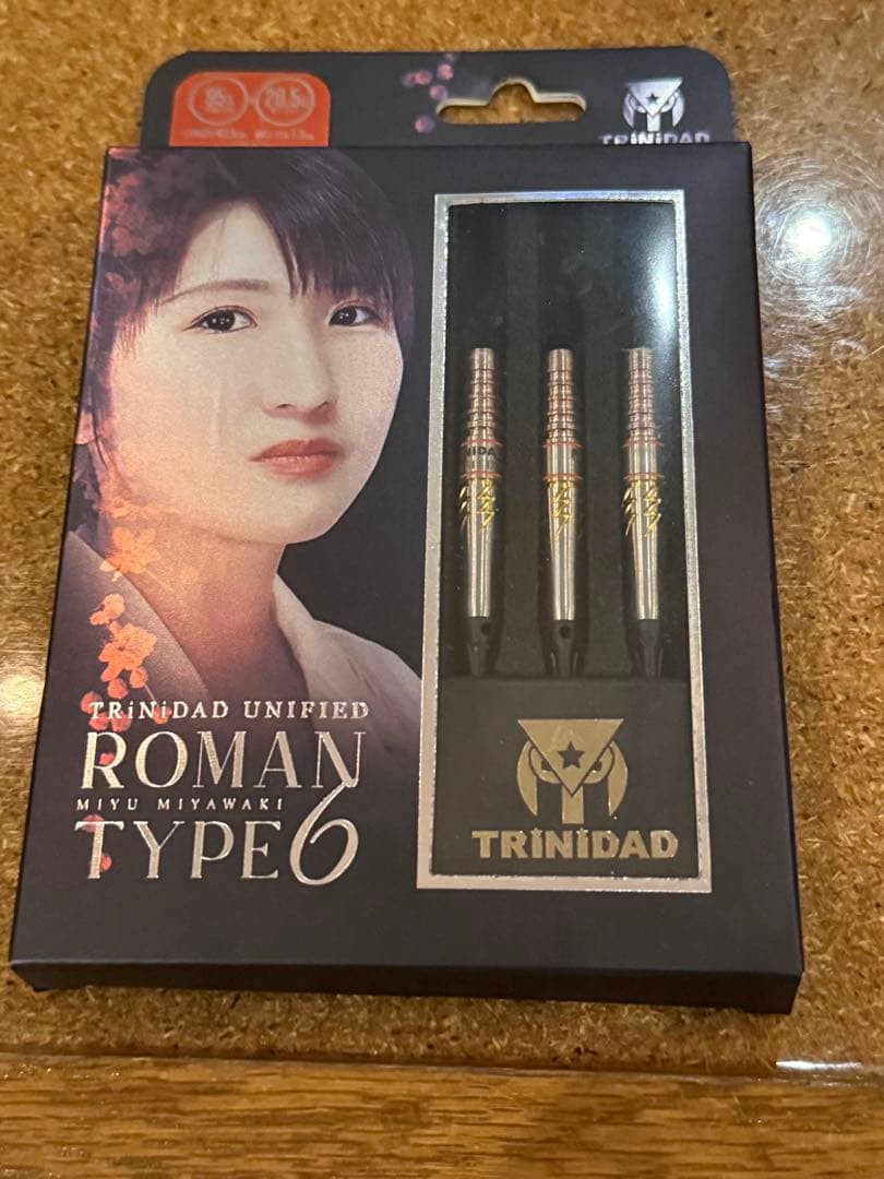 【新品未使用】TRINIDAD ROMAN TYPE 6 宮崎実由 ダーツバレル