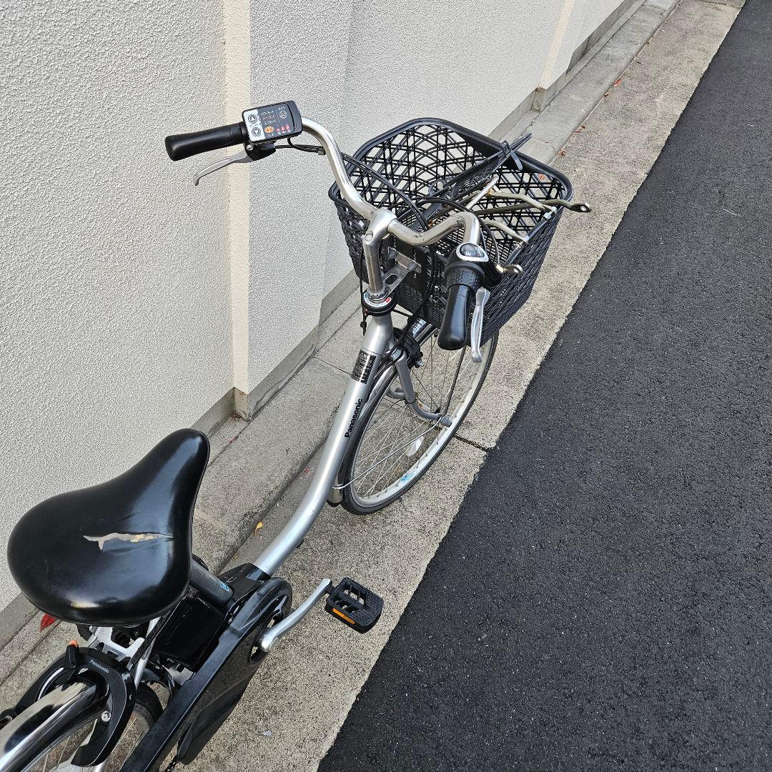 ジャンク♪パナソニック♪電動アシスト自転車♪ViVi♪24インチ