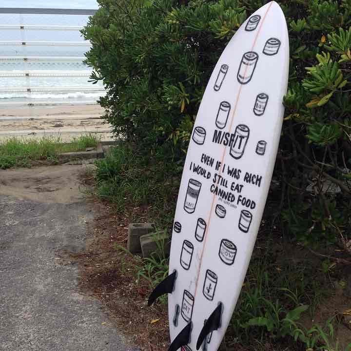 サーフィン・ボディボード MISFIT/ MACHIN