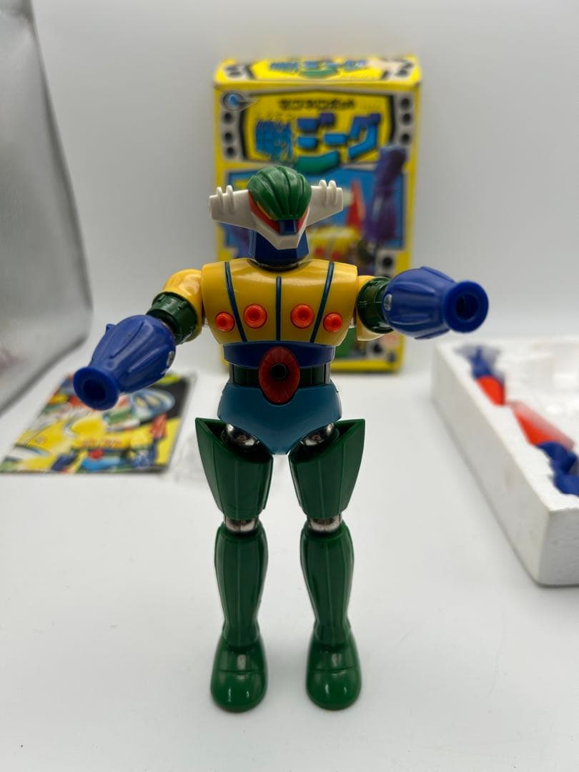【ビンテージ】当時物 鋼鉄ジーグ超合金マグネットロボット