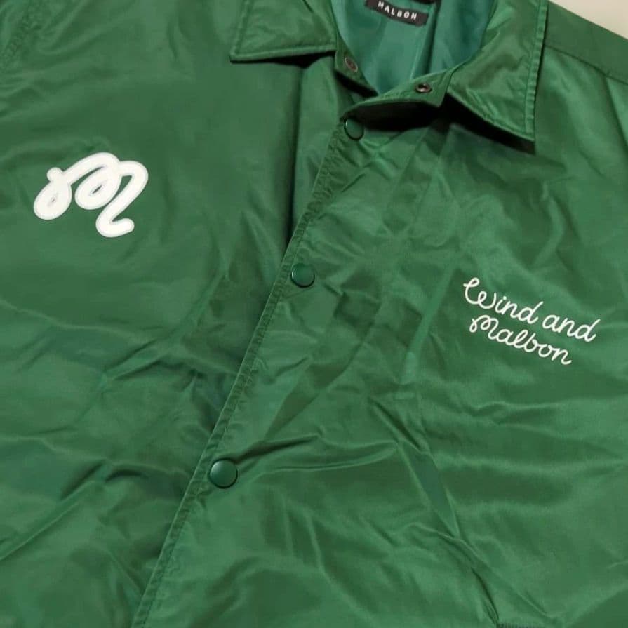 マルボンゴルフ　ウィンダンシー ナイロンジャケット　グリーン ビッグサイズ XL