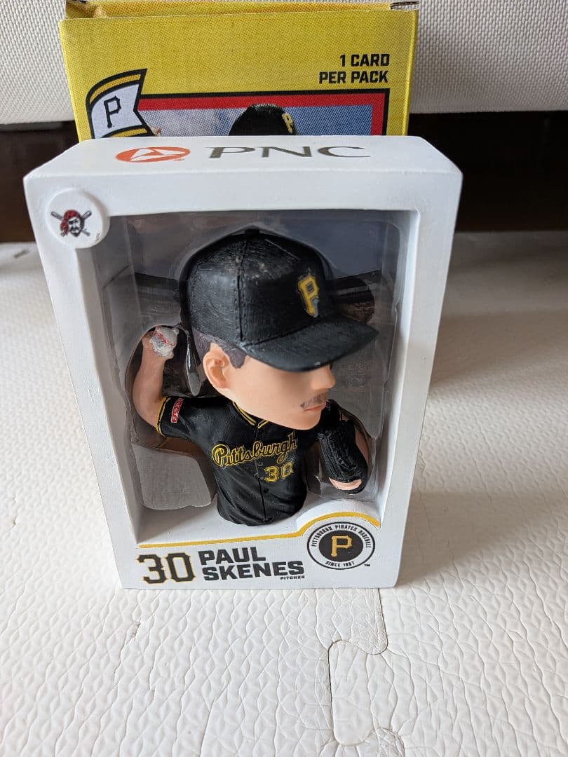 ポールスキーンズ　ボブルヘッド　PAUL SKENES 球場配布